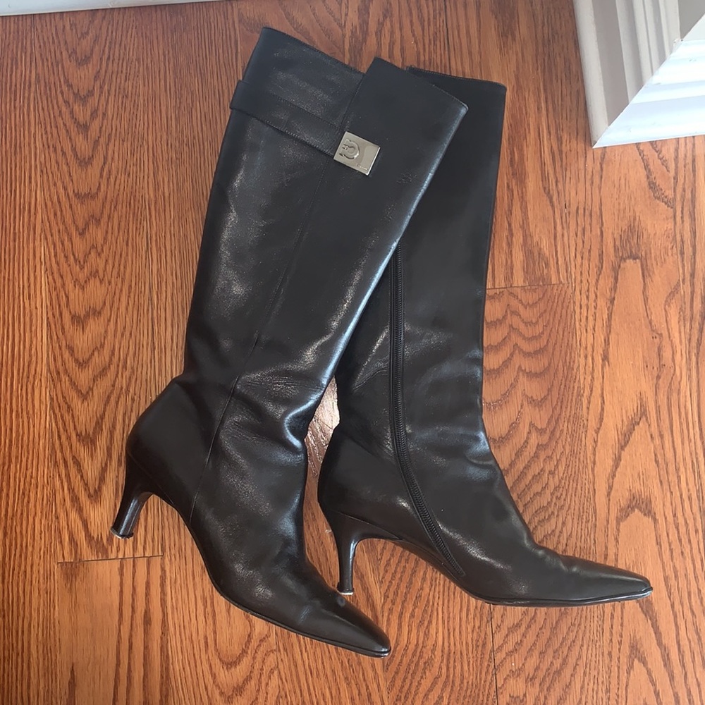 SALVATORE FERRAGAMO Black Boots